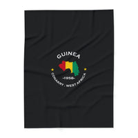 Guinea Inspired Premium Fleece blanket