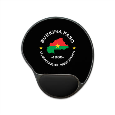 Burkina Faso Ergonomic Mouse Pad