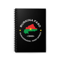 Burkina Faso Spiral Notebook