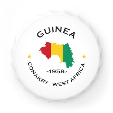 Guinea Bottle Opener and Fridge Magnet