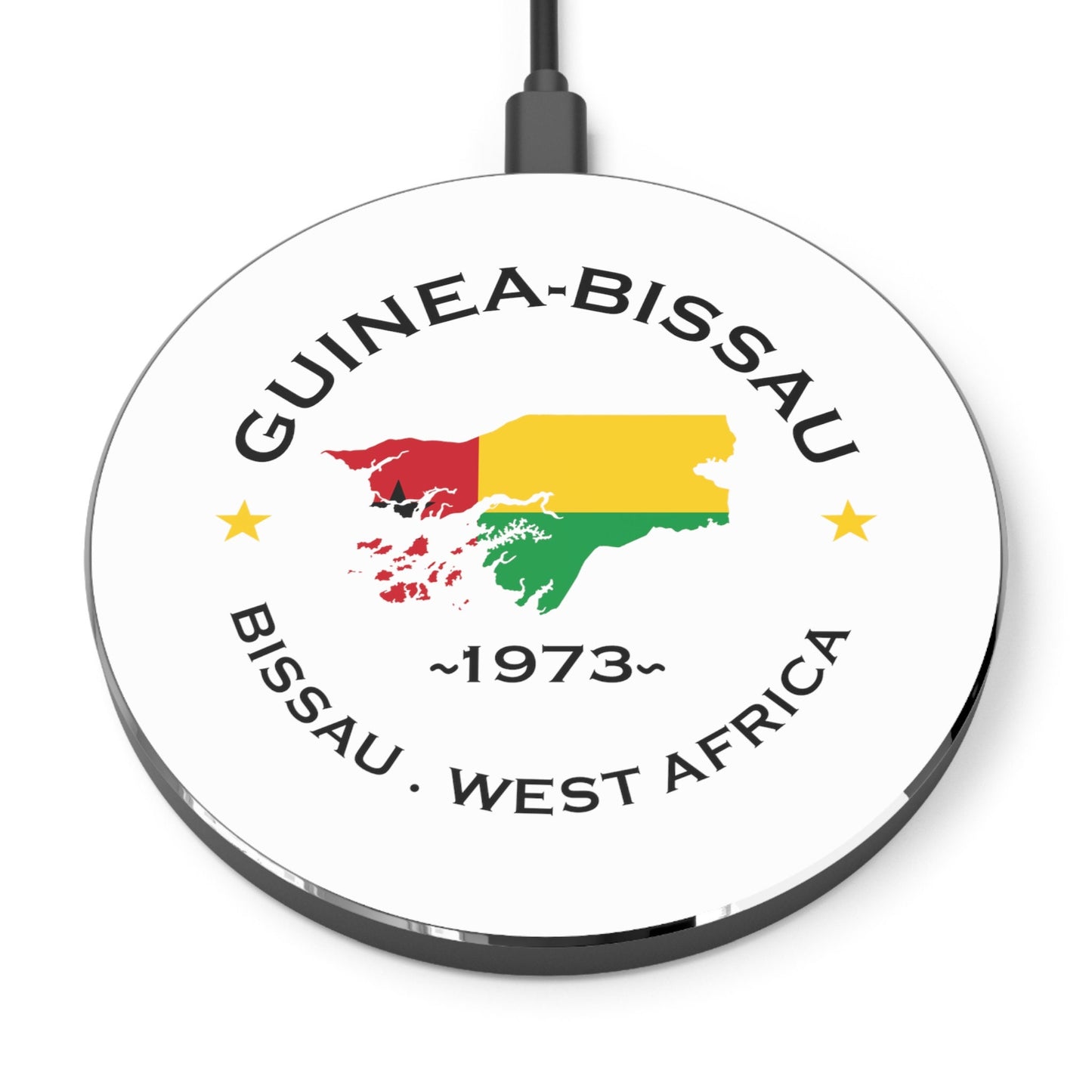 Guinea-Bissau Wireless Charger- Iphone and Android phones