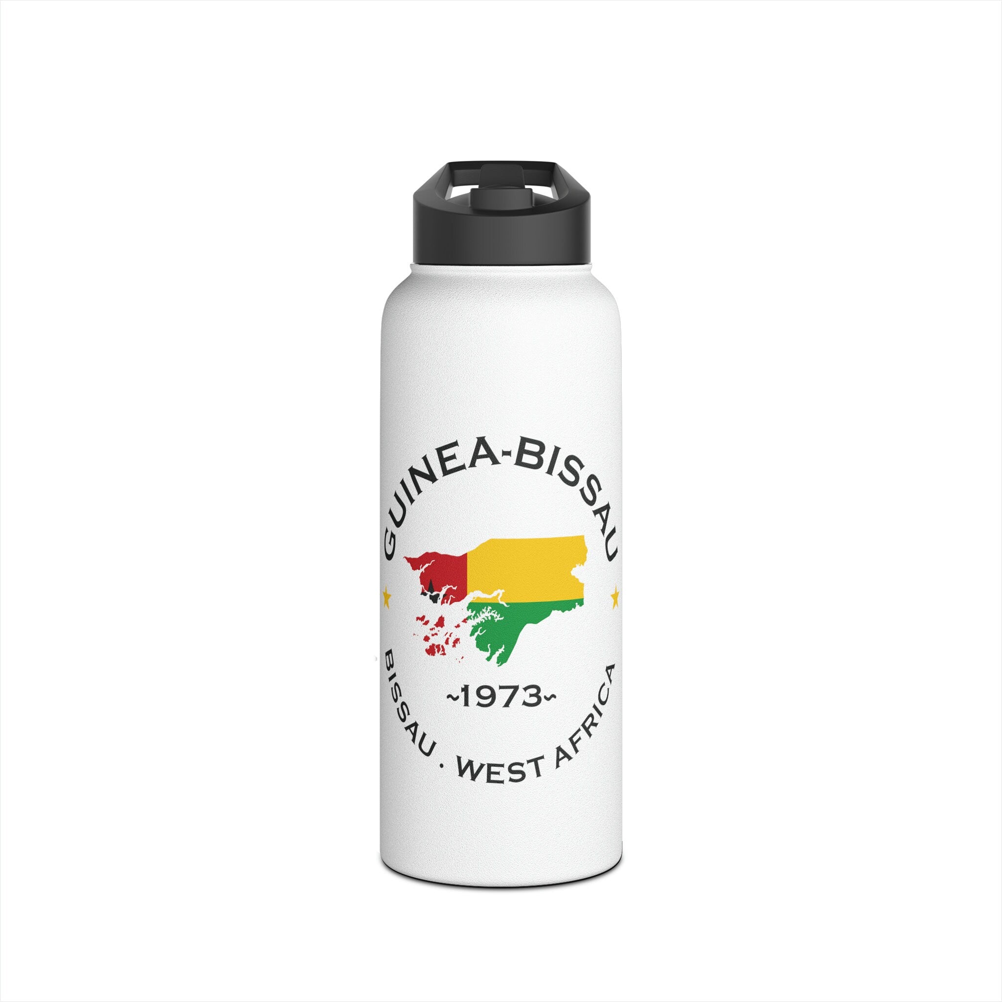 Guinea-Bissau Stainless Steel Water Bottle