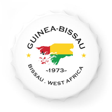 Guinea-Bissau Bottle Opener and Fridge Magnet