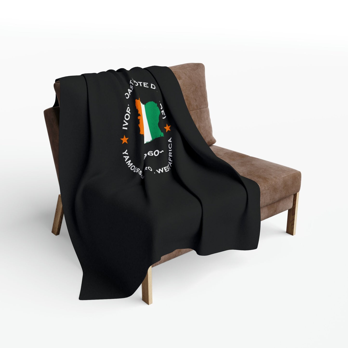 Ivory Coast Premium Fleece blanket