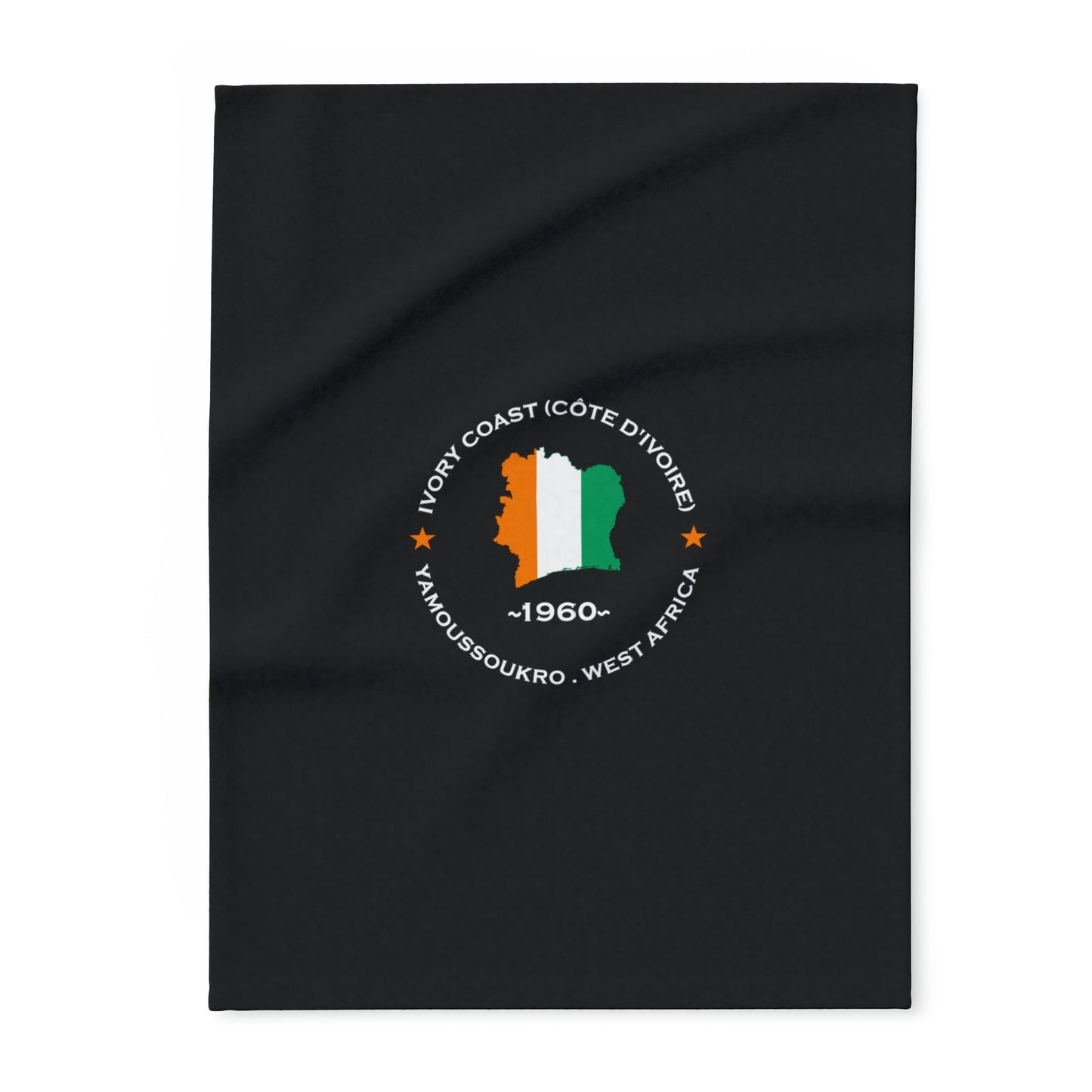 Ivory Coast Premium Fleece blanket