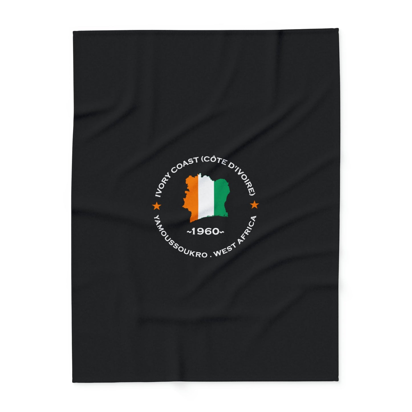 Ivory Coast Premium Fleece blanket