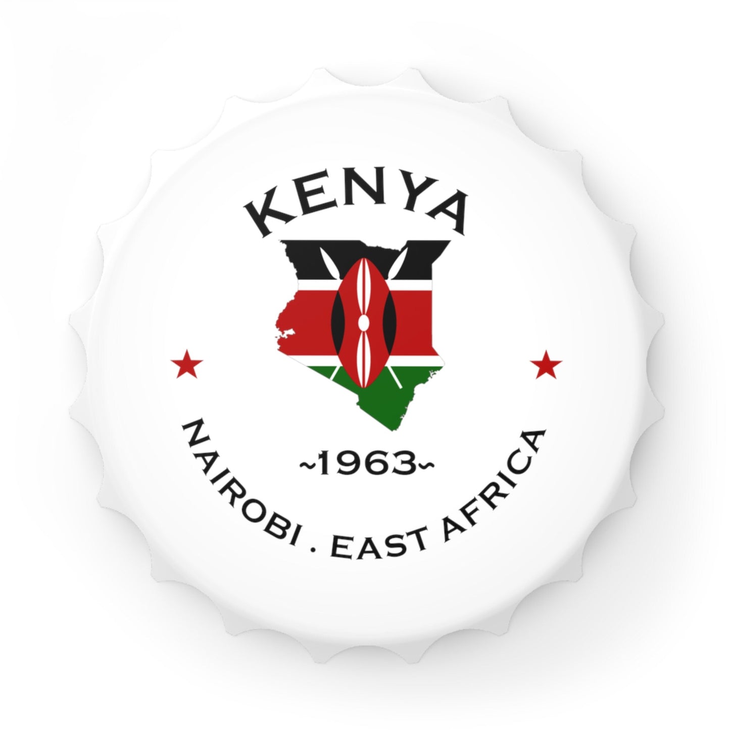 Kenya Bottle Opener and Fridge Magnet