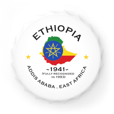 Ethiopian Bottle Opener and Fridge Magnet