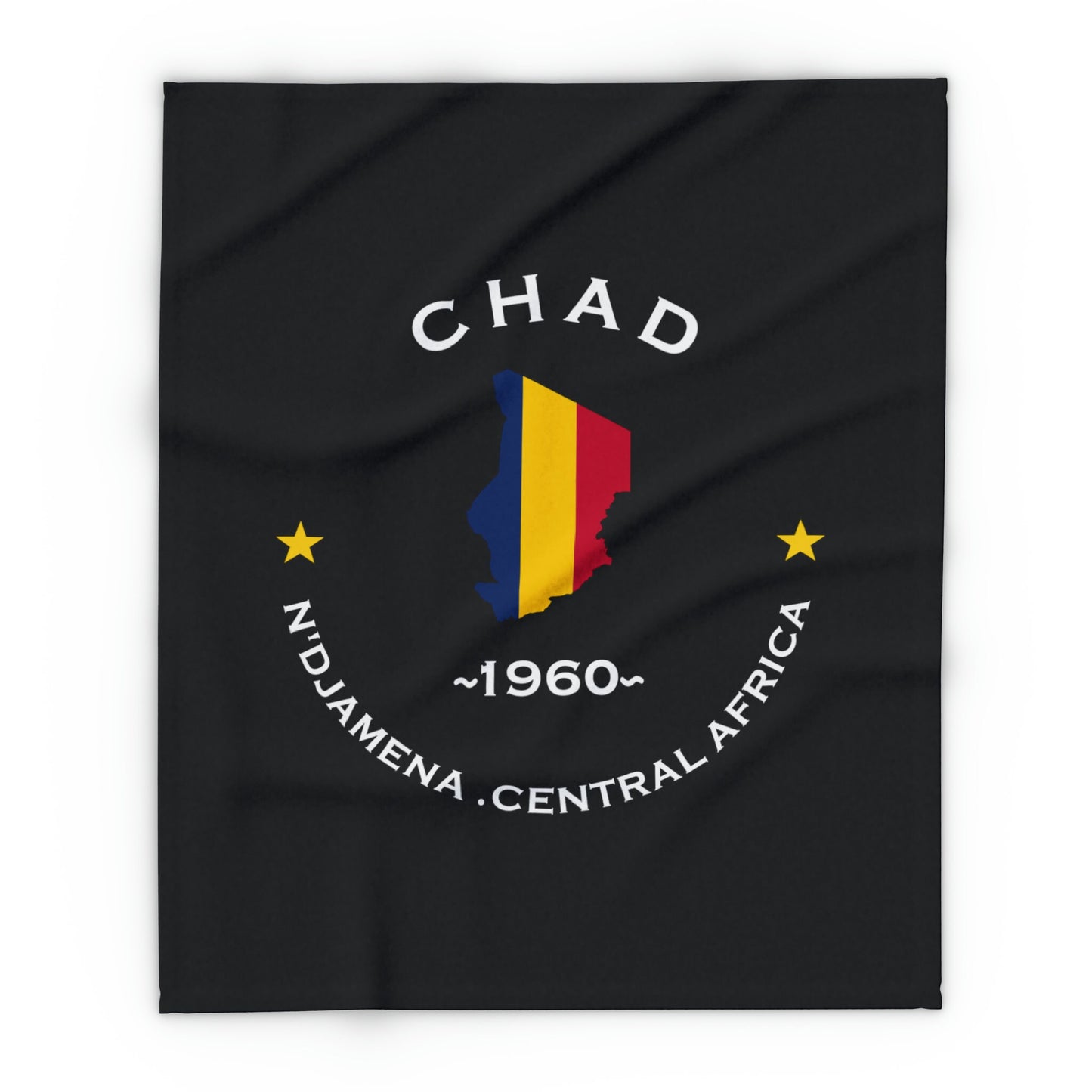 Chadian Inspired Premium Fleece blanket