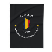 Chadian Inspired Premium Fleece blanket