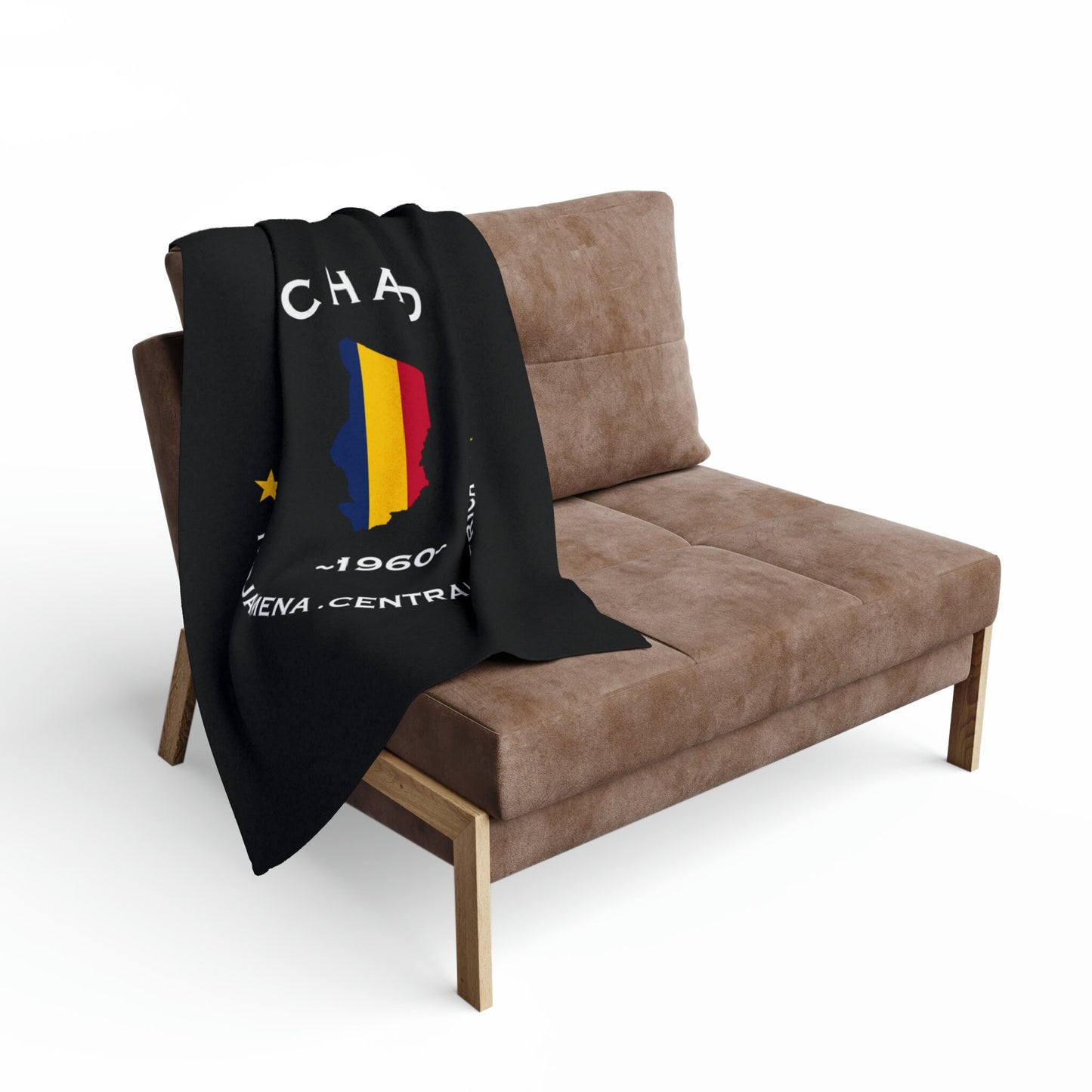 Chadian Inspired Premium Fleece blanket