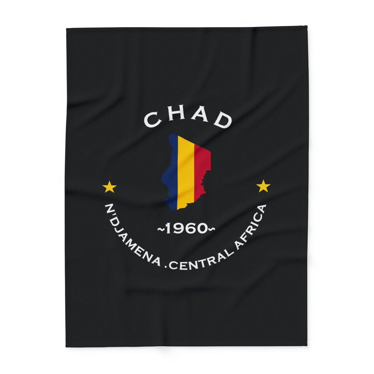 Chadian Inspired Premium Fleece blanket