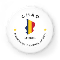 Chadian Bottle Opener and Fridge Magnet