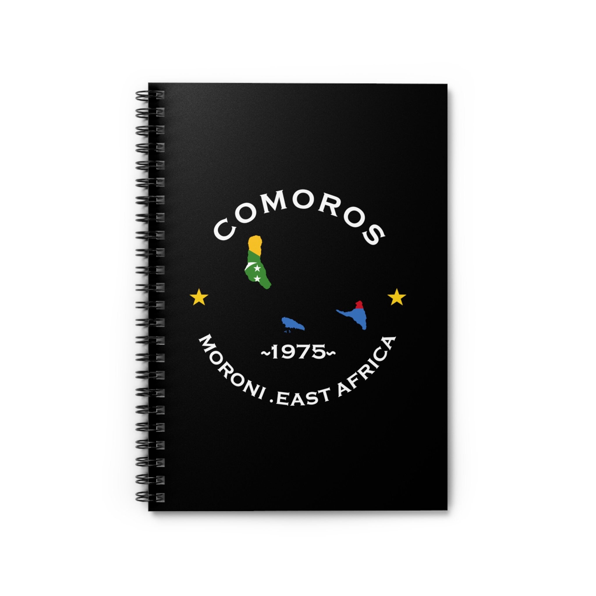 Comoros Spiral Notebook