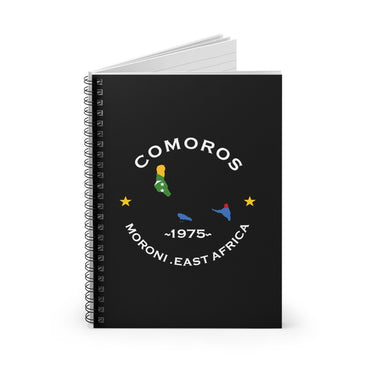 Comoros Spiral Notebook