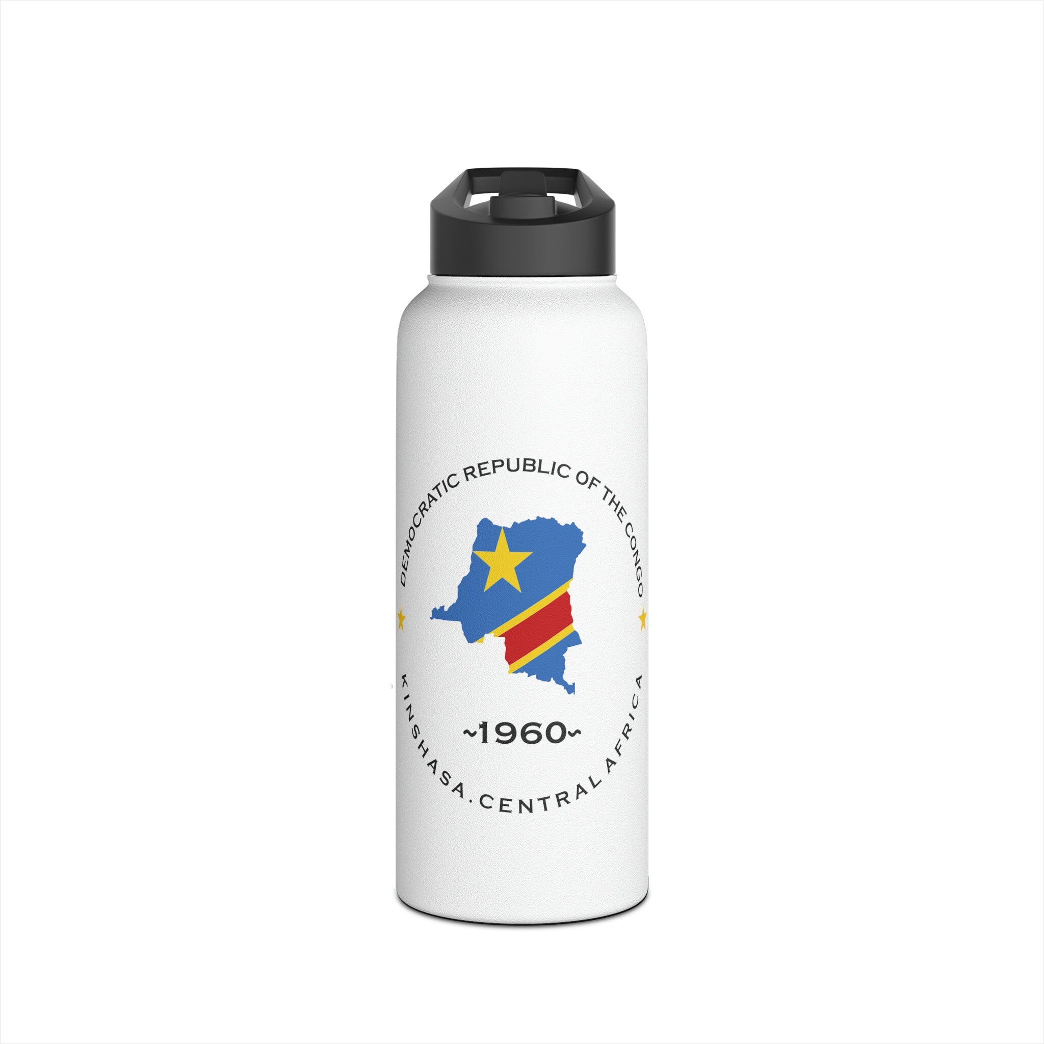 Congolese Stainless Steel Water Bottle