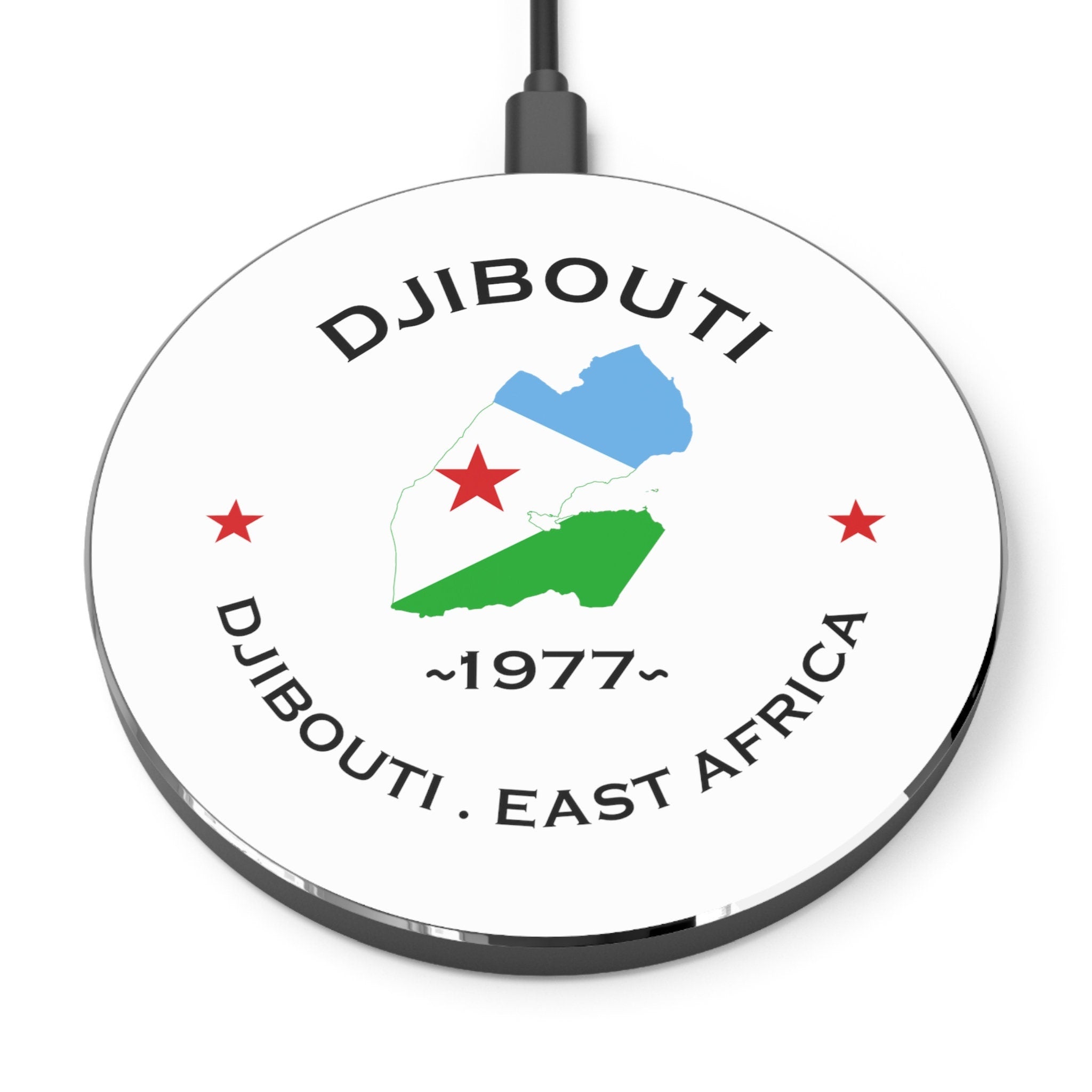 Djibouti Wireless Charger- Iphone and Android phones