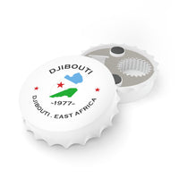 Djibouti Inspired Bottle Opener: African Graduation Gift, Djibouti Fridge Magnet, Djibouti T-Shirts, Djibouti Souvenirs, African Gifts