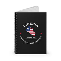 Liberia Spiral Notebook