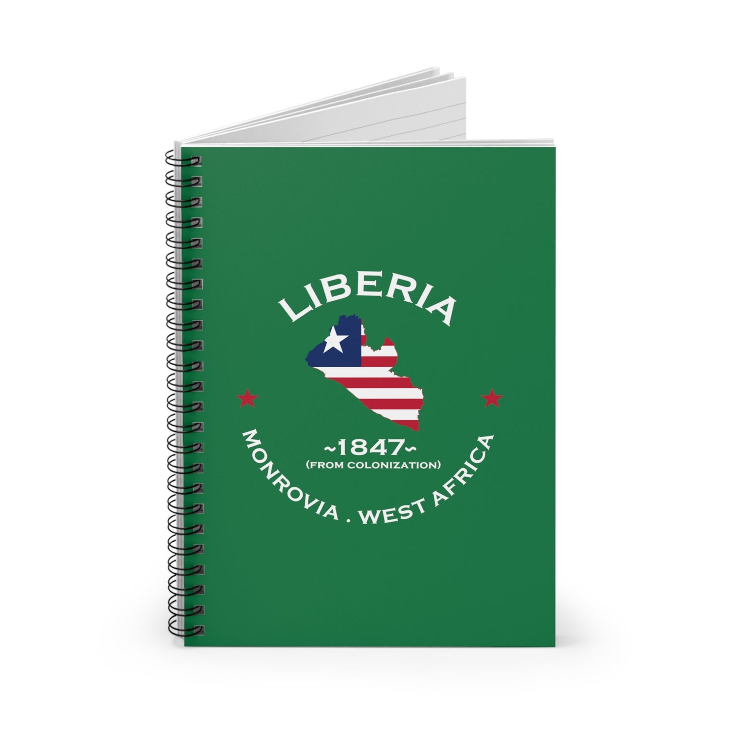 Liberia Spiral Notebook