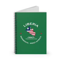 Liberia Spiral Notebook