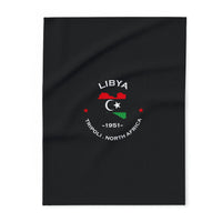 Libya Premium Fleece blanket