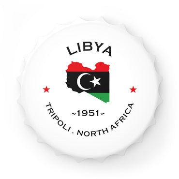 Libya Bottle Opener and Fridge Magnet