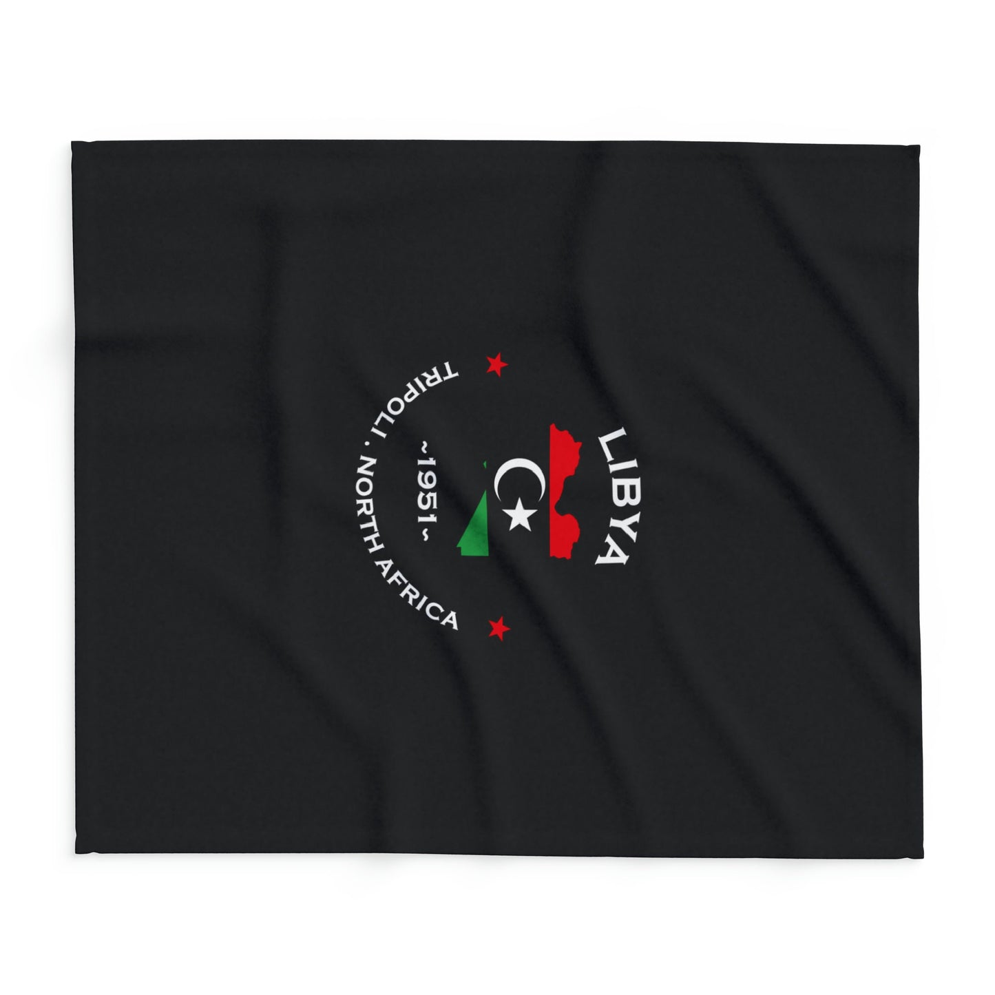 Libya Premium Fleece blanket