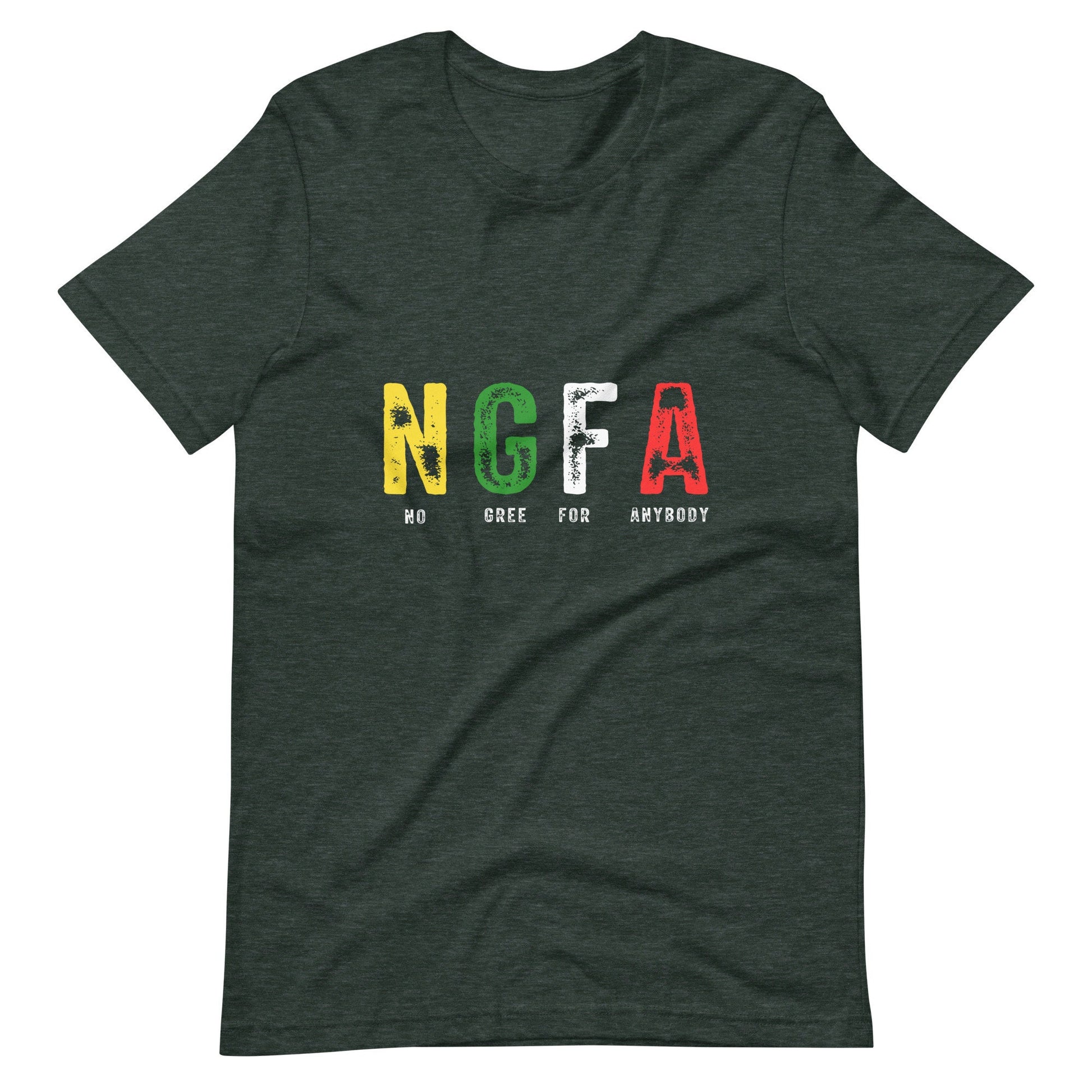 No Gree For Anybody Unisex Premium Tshirt, Nigerian Tshirt, Nigeria Sweatshirt, African Sweaters, African Tshirt, African Hoodie