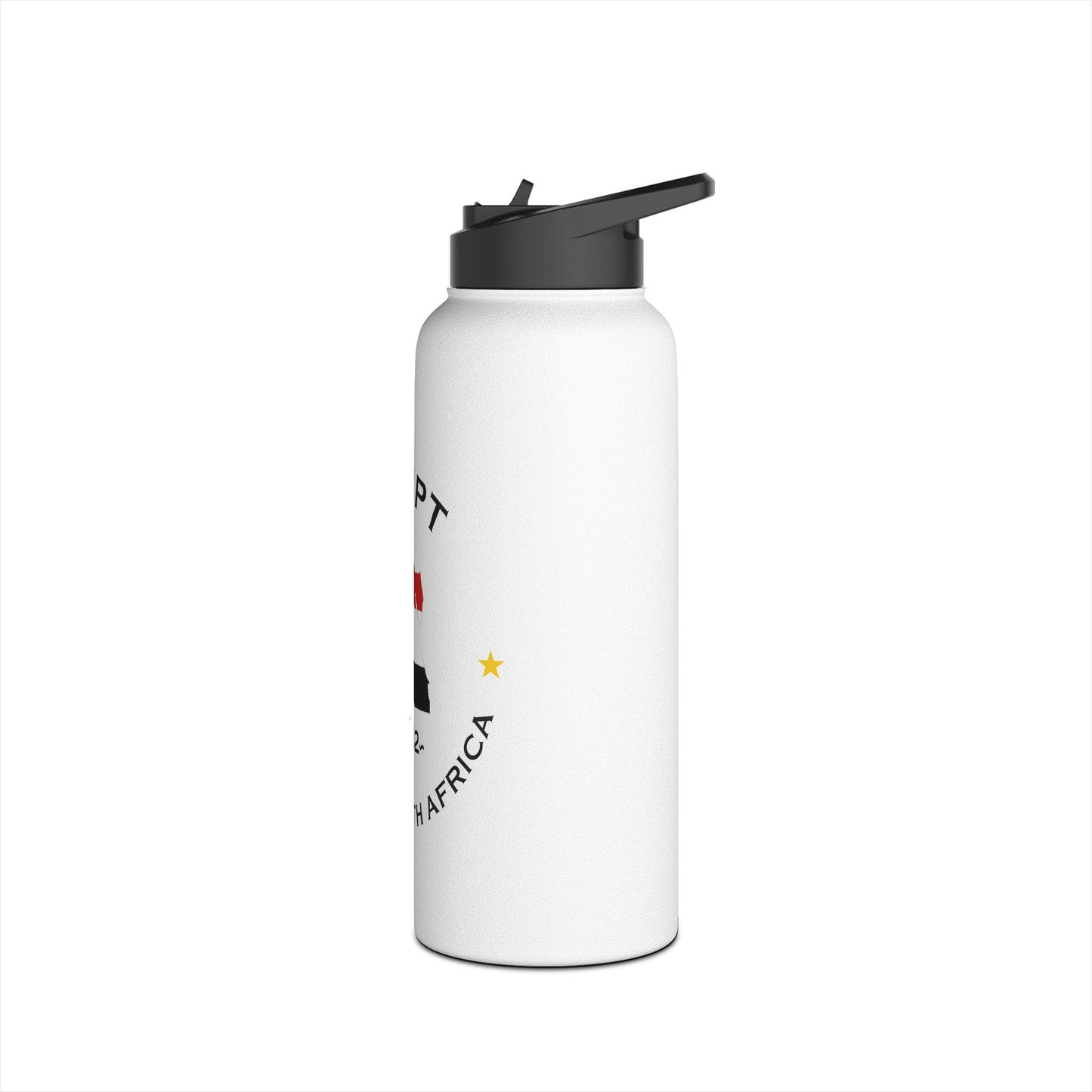 Egyptian Steel Water Bottle: Stay Hydrated in Style with a Standard Lid