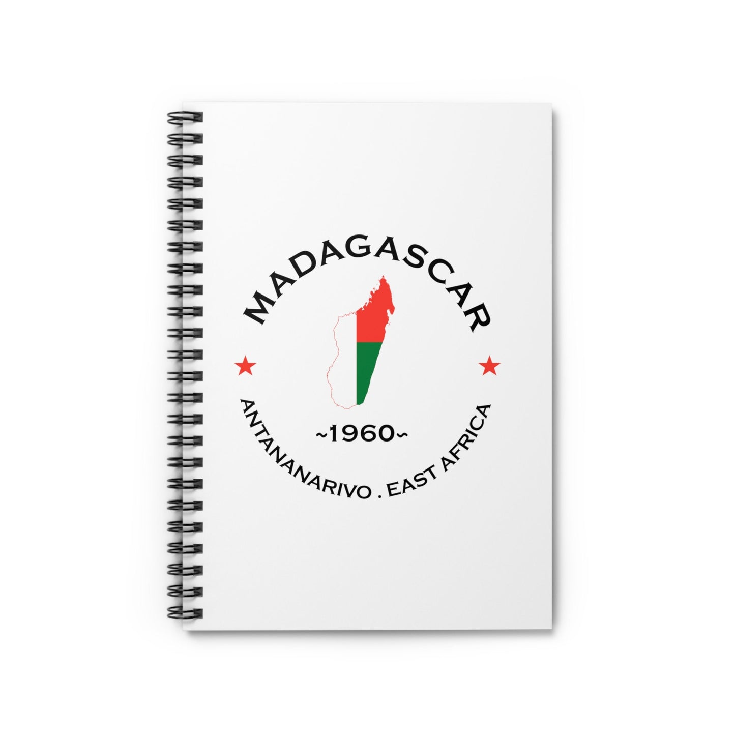 Madagascar Spiral Notebook