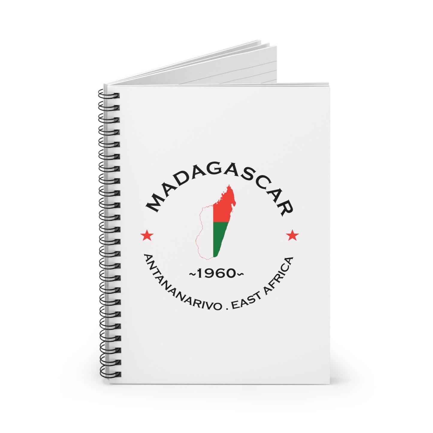 Madagascar Spiral Notebook