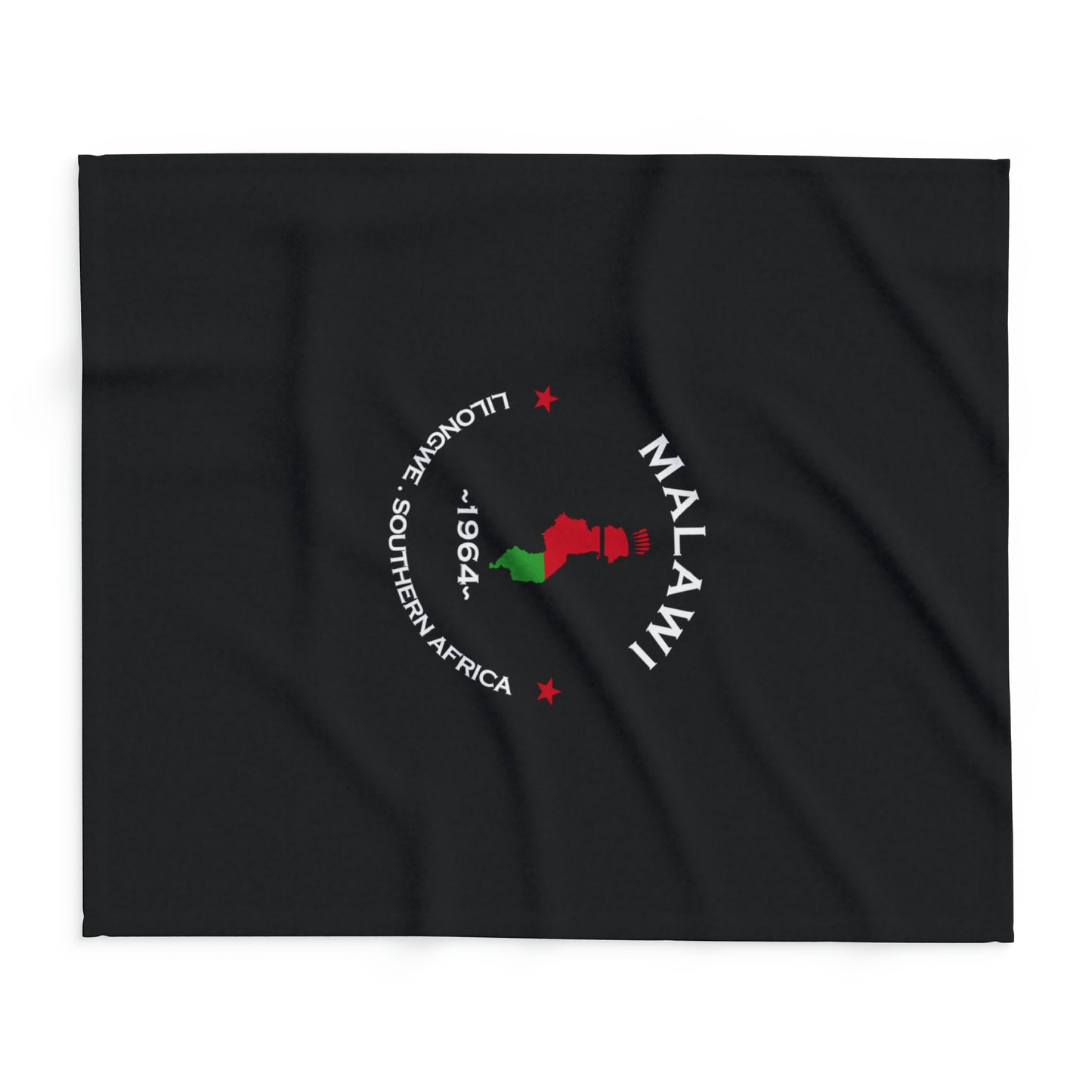 Malawi Inspired Premium Fleece blanket