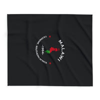 Malawi Inspired Premium Fleece blanket