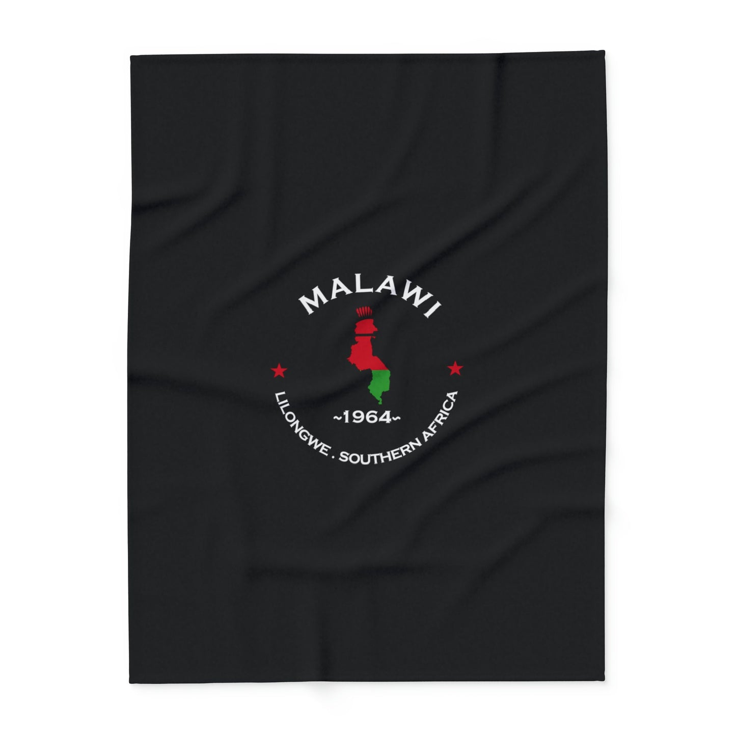 Malawi Inspired Premium Fleece blanket