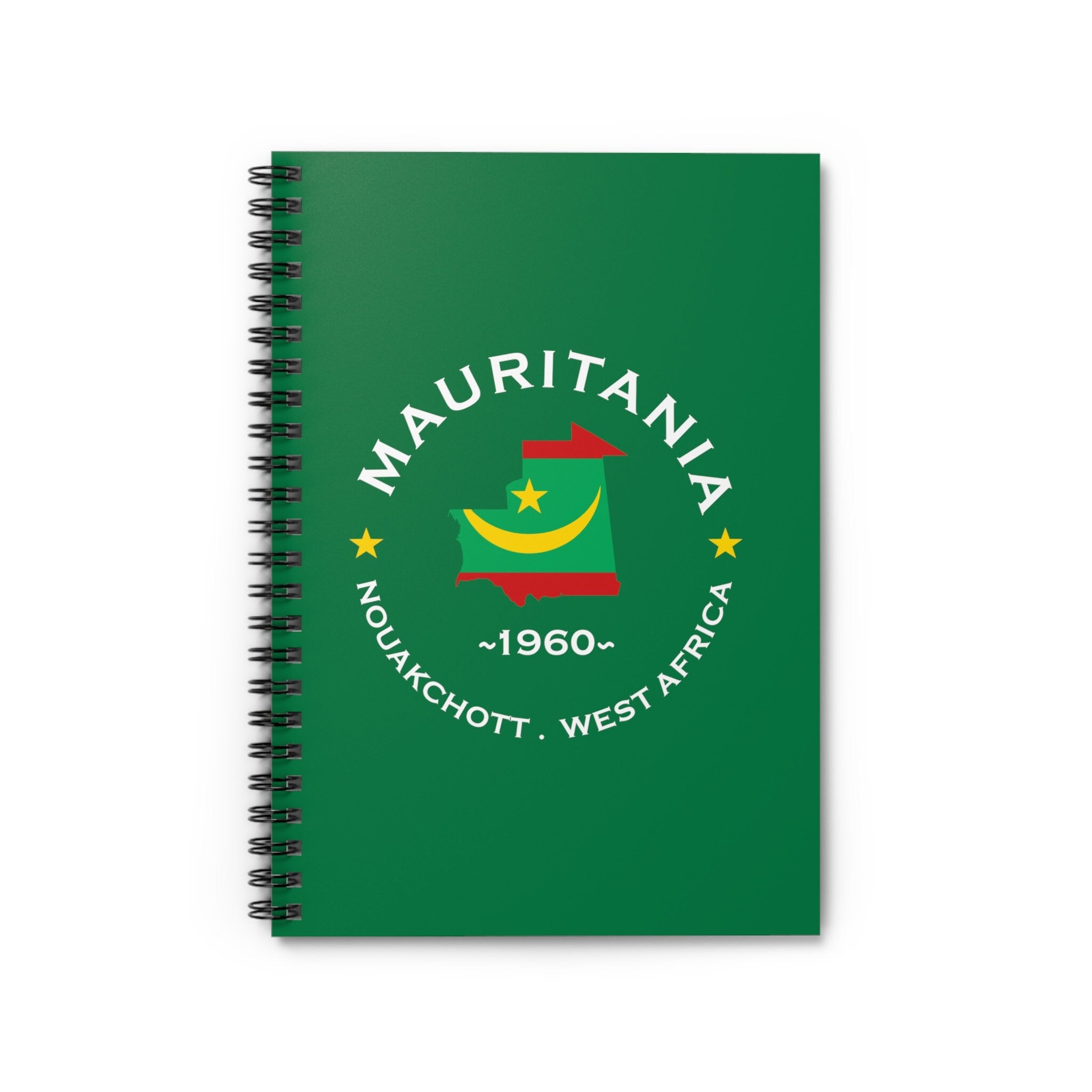 Mauritania Spiral Notebook