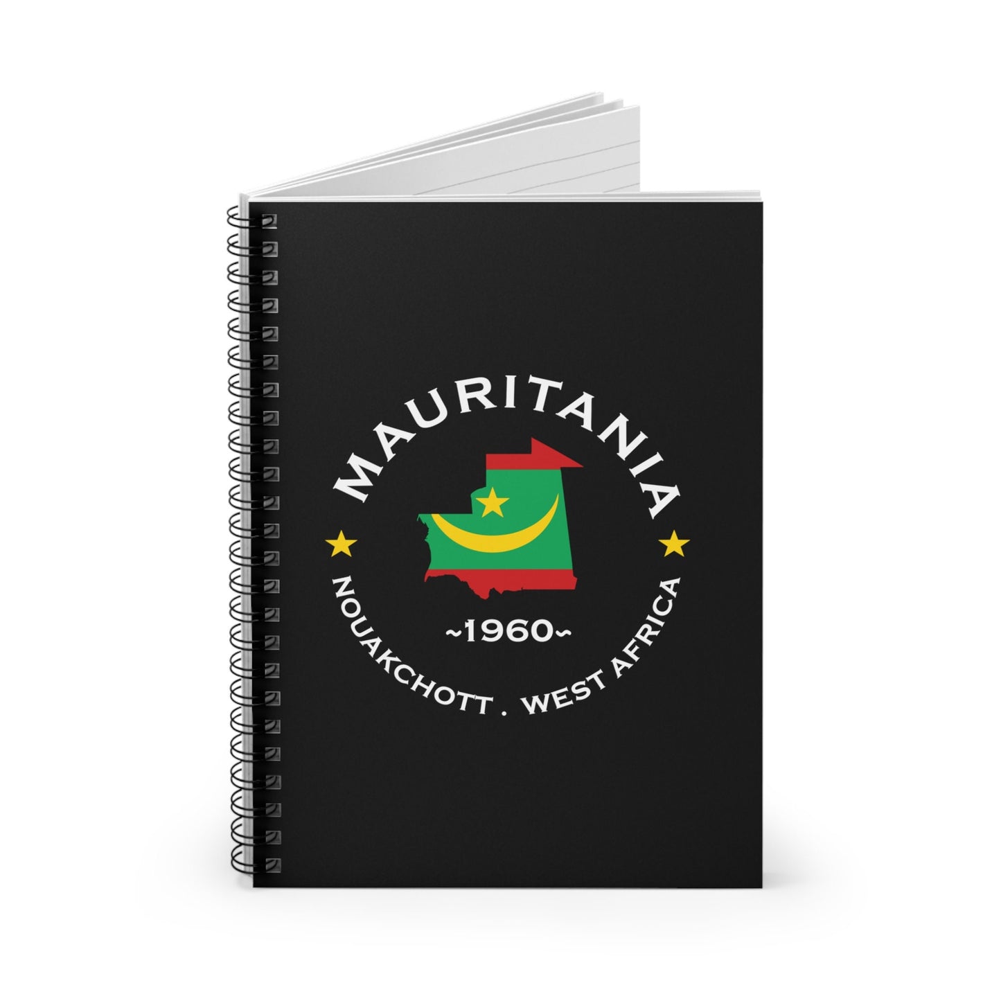 Mauritania Spiral Notebook