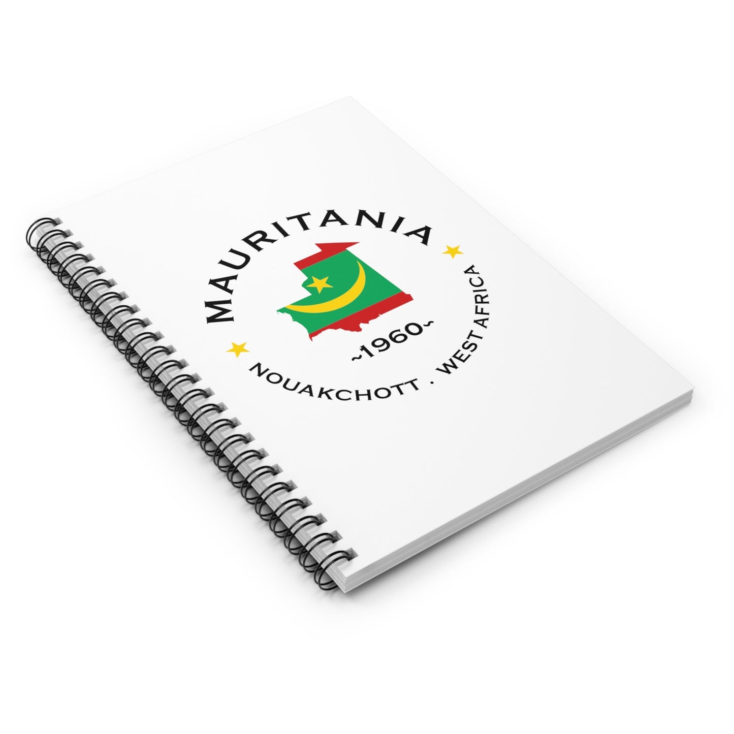 Mauritania Spiral Notebook