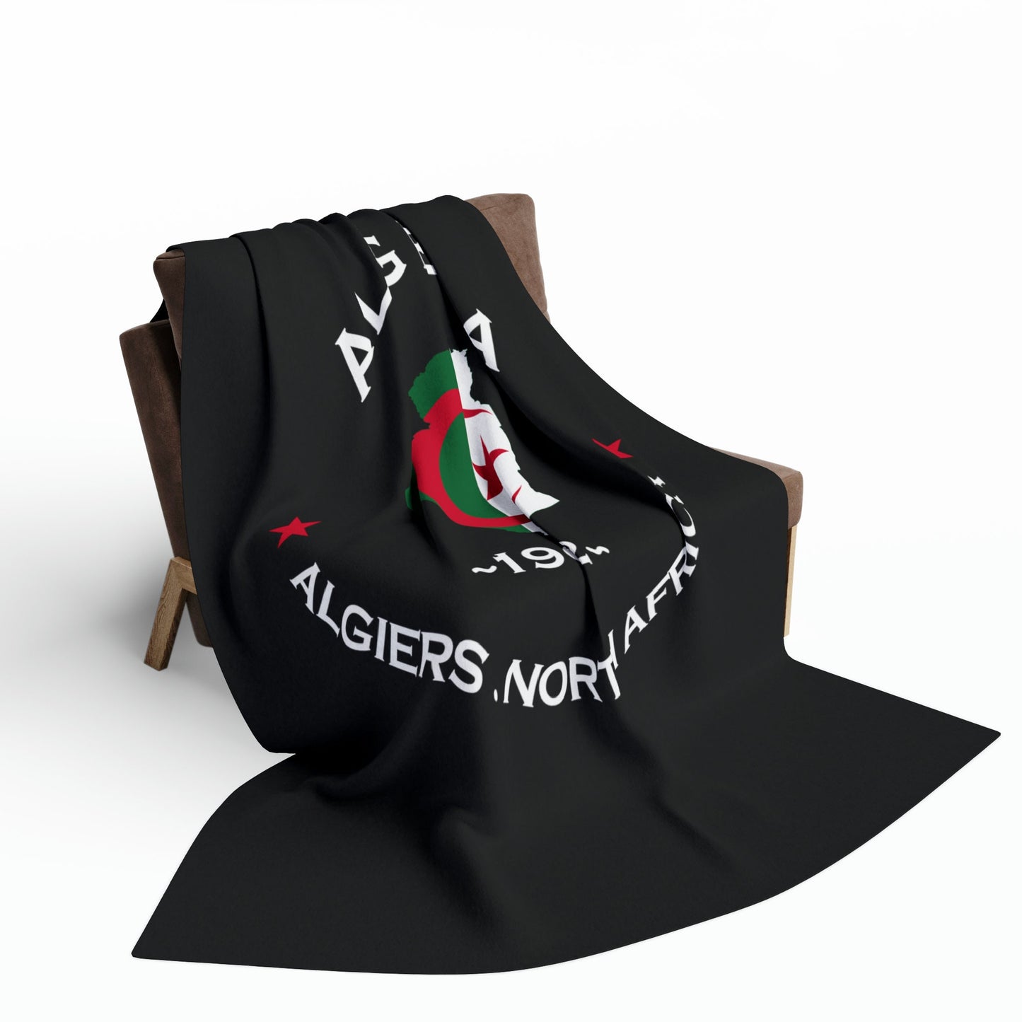 Algeria Inspired Premium Fleece blanket