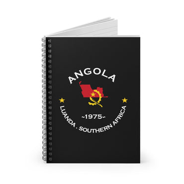 Angola Inspired Spiral Notebook.