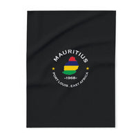 Mauritius Inspired Premium Fleece blanket