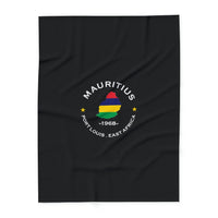 Mauritius Inspired Premium Fleece blanket