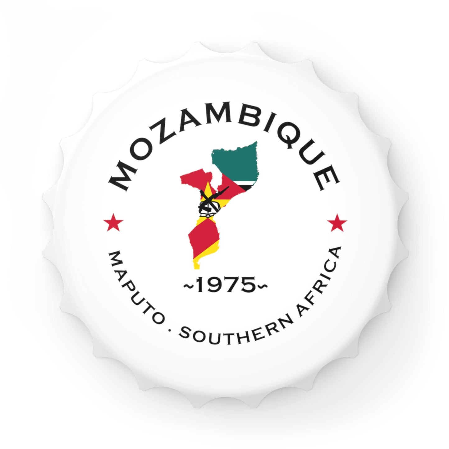 Mozambique Bottle Opener and Fridge Magnet