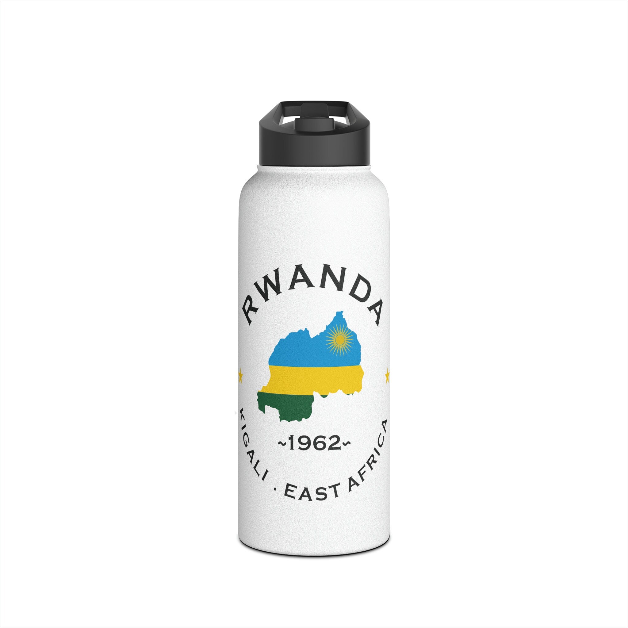 Rwandan Stainless Steel Water Bottle.