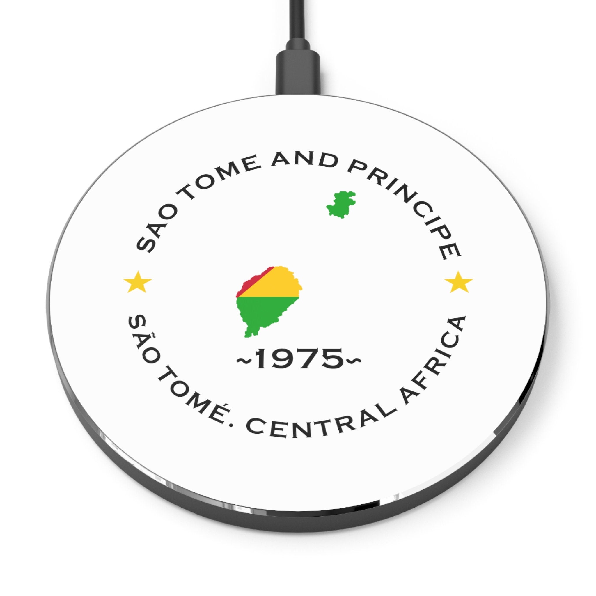 Sao Tome and Principe Wireless Charger- Iphone and Android phones