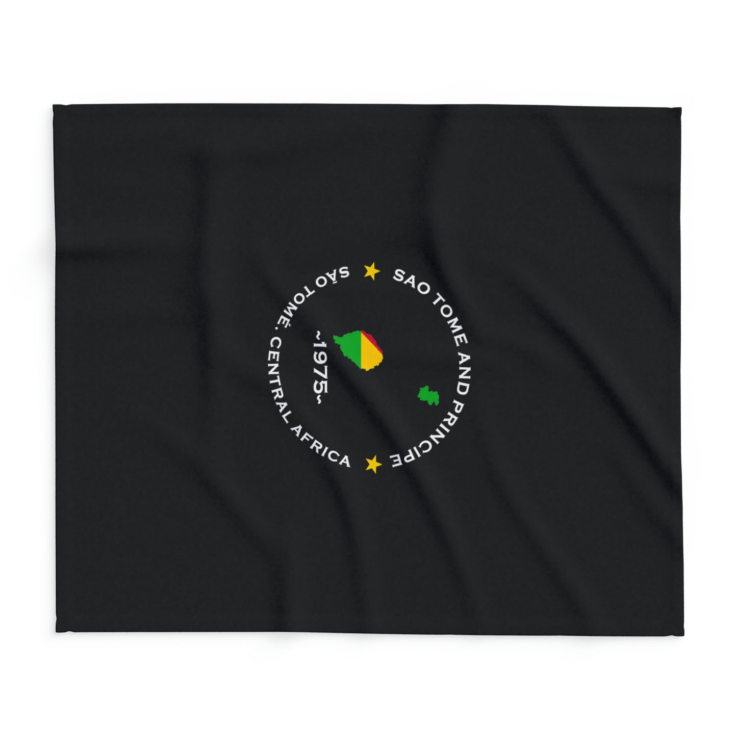 Sao Tome and Principe Inspired Premium Fleece blanket