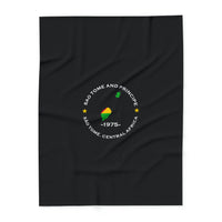 Sao Tome and Principe Inspired Premium Fleece blanket