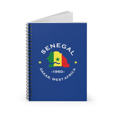 Senegal Spiral Notebook