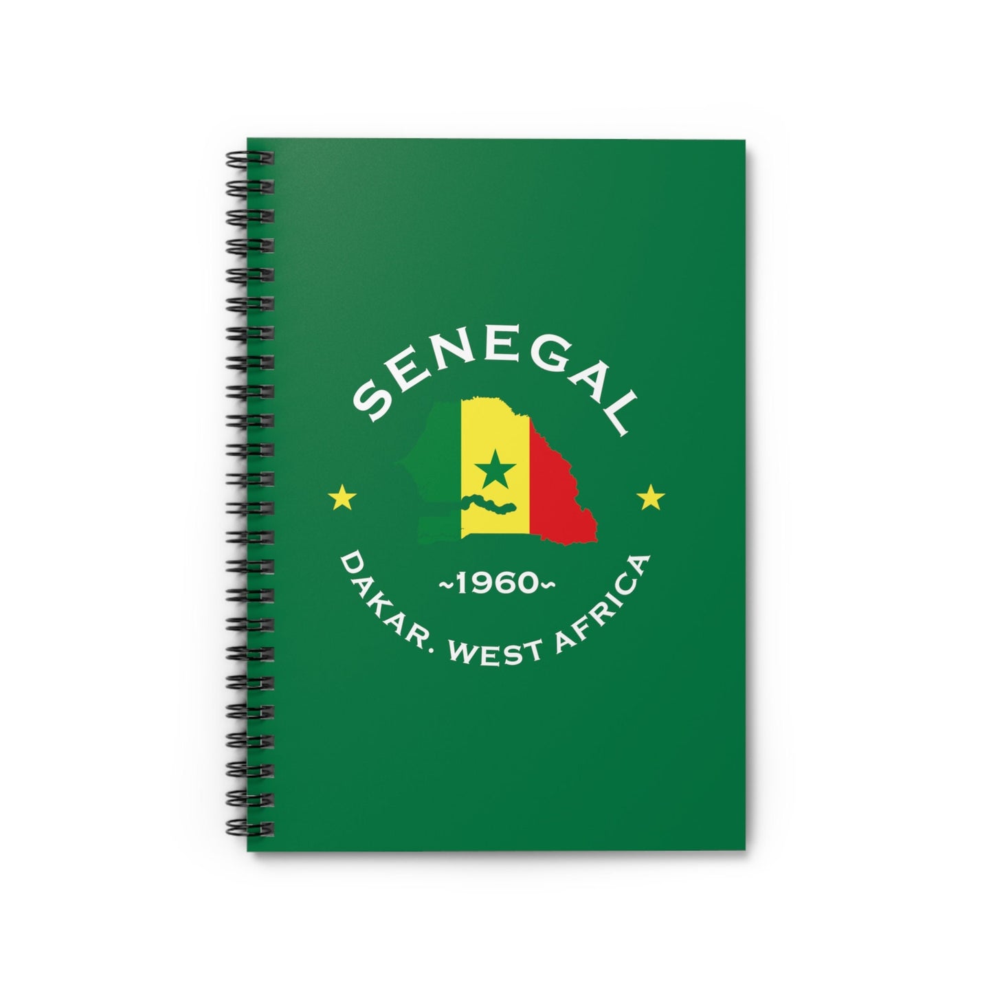 Senegal Spiral Notebook