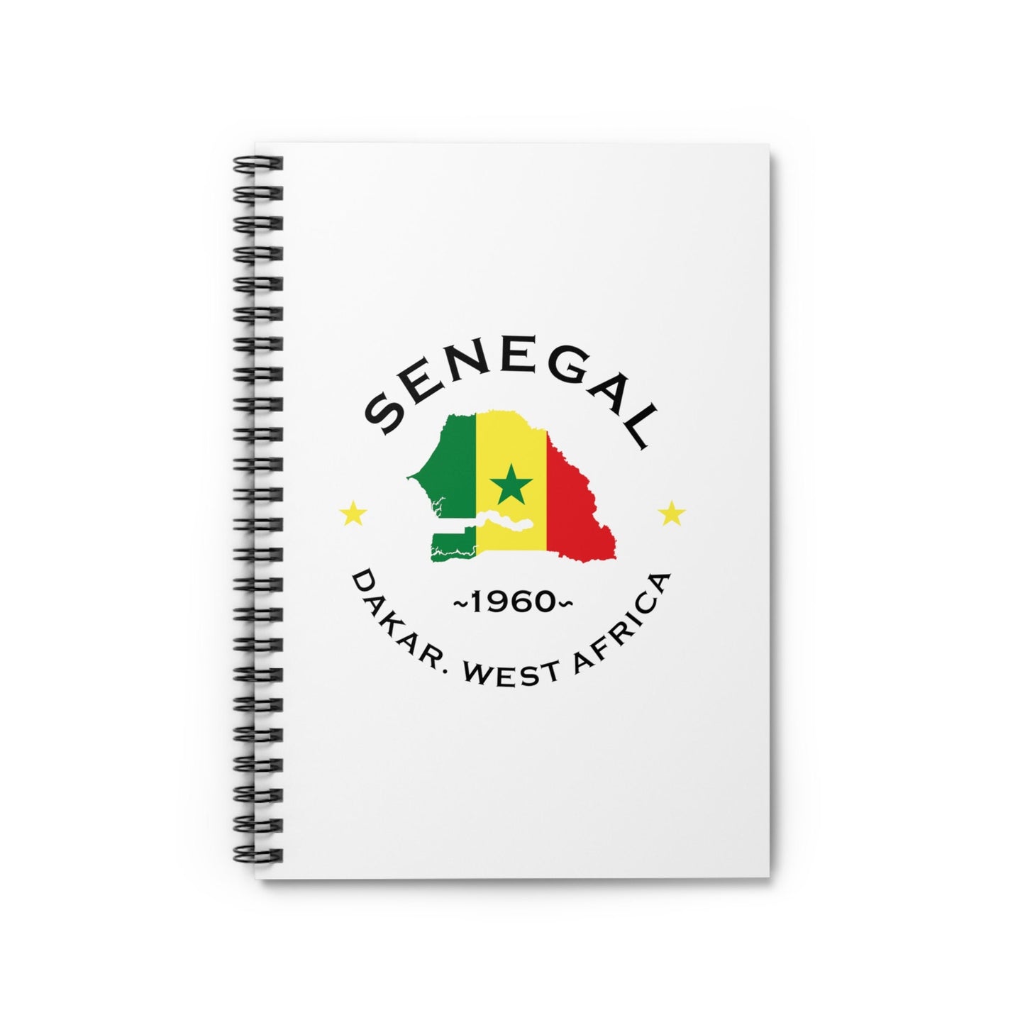 Senegal Spiral Notebook